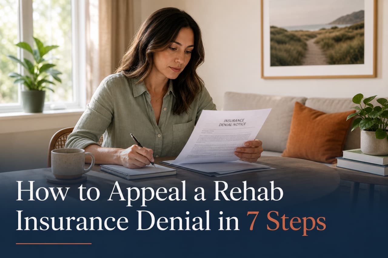 How to Appeal a Rehab Insurance Denial in 7 Steps